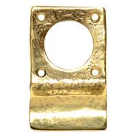 Antique Cast Brass Range Door Pull 89x51mm 1485