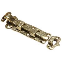 antique cast brass range door bolt 127mm 1157