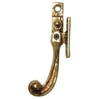 Antique Cast Brass Range Locking Window Handle Fastener 1166
