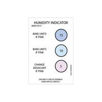 Antistat 309-0000 Humidity Indicator Cards 3 Spot 5, 10, 60% - Pack...