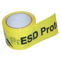 Antistat 054-0007 Yellow ESD Printed Floor Tape 75mm x 33m