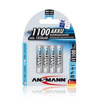 ansmann 4 x aaa nimh 1100mah batteries