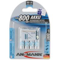 Ansmann 4 x AAA 800mAh-Max e Batteries