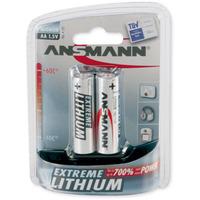 Ansmann Extreme Lithium Range 2 x AA Batteries