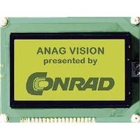 anag vision av128641yfby wsv graphical display module 5v yellowgreen l ...