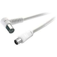 Antennas Cable [1x Belling-Lee/IEC plug 75? - 1x Belling-Lee/IEC socket 75?] 10 m 75 dB White SpeaKa Professional