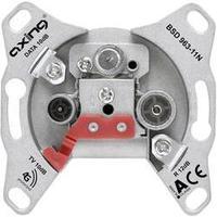 Antenna socket TV, FM, Data Axing BSD 963-11 Flush mount Terminated