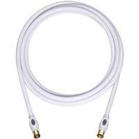 Antennas Cable [1x Belling-Lee/IEC plug 75? - 1x Belling-Lee/IEC plug 75?] 1.70 m 120 dB gold plated connectors White Oe