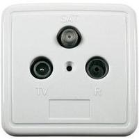 Antenna socket TV, FM, SAT Smart Surface-mount Non-terminated