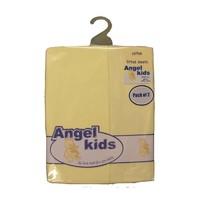 angel kids cot cotton fitted sheets choose colour 2 pack