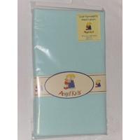 Angel Kids Pram Sheets (Flannelette)-Mint (2 Pack)