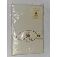 Angel Kids Pram Sheets (Flannelette)-Cream (2 Pack)