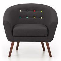 anthea chair dark grey