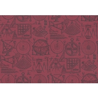 Andrew Martin Wallpapers Newton, N01-RED