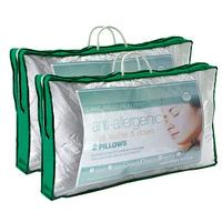 Anti-Allergy Duck Feather and Down Pillows, 2 Pairs - SAVE £68