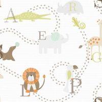 Animal Nursery Children\'s Wallpaper