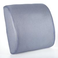 Anself Comfort Memory Foam Lumbar Support Pillow Back Cushion Ergonomic Lower Back Pain Pillow for Office Chair Car Travel W/ Removeable Mesh Fabric