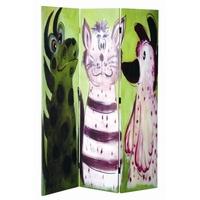 Animal Room Divider In Canvas Print