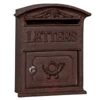 antiko wonderful cast iron letter box