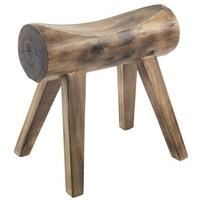 ancient mariner rustico log stool