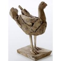 Ancient Mariner Reclaimed Wood Chicken Statue