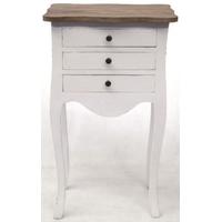Ancient Mariner Laura 3 Drawer Bedside Table