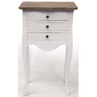 ancient mariner laura 3 drawer bedside table