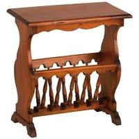 Ancient Mariner Mahogany Village Magazine Rack