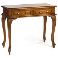 ancient mariner mahogany village console table cab leg