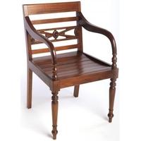 Ancient Mariner Mahogany Village Chair - Raffles