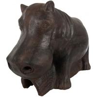 ancient mariner small terracotta hippo