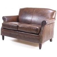 ancient mariner vintage leather 2 seater