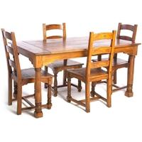 ancient mariner east indies dining set with 4 chair