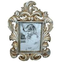 Antique Cream Wreathed Photo Frame