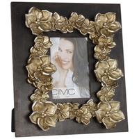 Antique Gold Amaryllis Photo Frame (Set of 4)