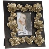 antique gold amaryllis photo frame large