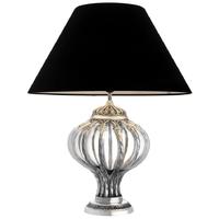 Antique Silver Plated Table Lamp Balloon