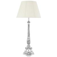 Antique Silver Plated Table Lamp Marchand