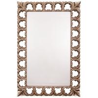 Antiqued Silver Rectangular Mirror