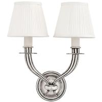 Antique Silver Plated Double Wall Lamp Parisienne