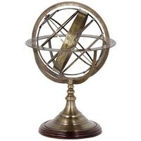 Antique Brass Small Globe