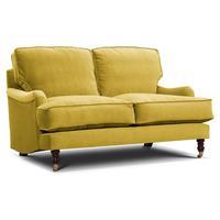Annabelle Italian Velvet 3 Seater Sofa, Mustard