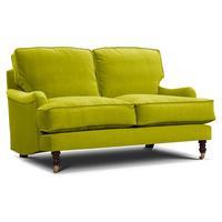 annabelle italian velvet 25 seater sofa in pistachio