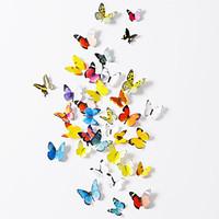 Animals Wall Stickers 3D Wall Stickers Decorative Wall Stickers, Paper Material Removable Home Decoration Wall Decal