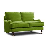 Annabelle Italian Velvet 3 Seater Sofa Grass