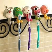 Animal Shape Hanging Toothbrush Holders(Random Color)