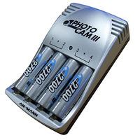 ansmann photocam iii charger 4x 2700mah batteries