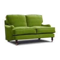 Annabelle Italian Velvet Sofa in Grass 3 Seater