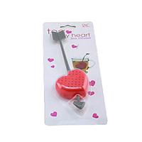 An Arrow Through a Heart Design Plastic Tea Spoon Strainer