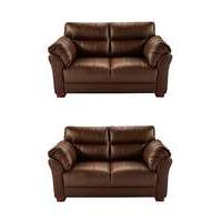 Ancona Leather 2 Seater plus 2 Seater